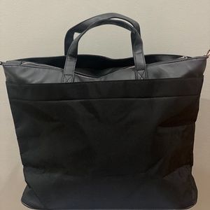 Versace Parfums Black Shoulder Bag